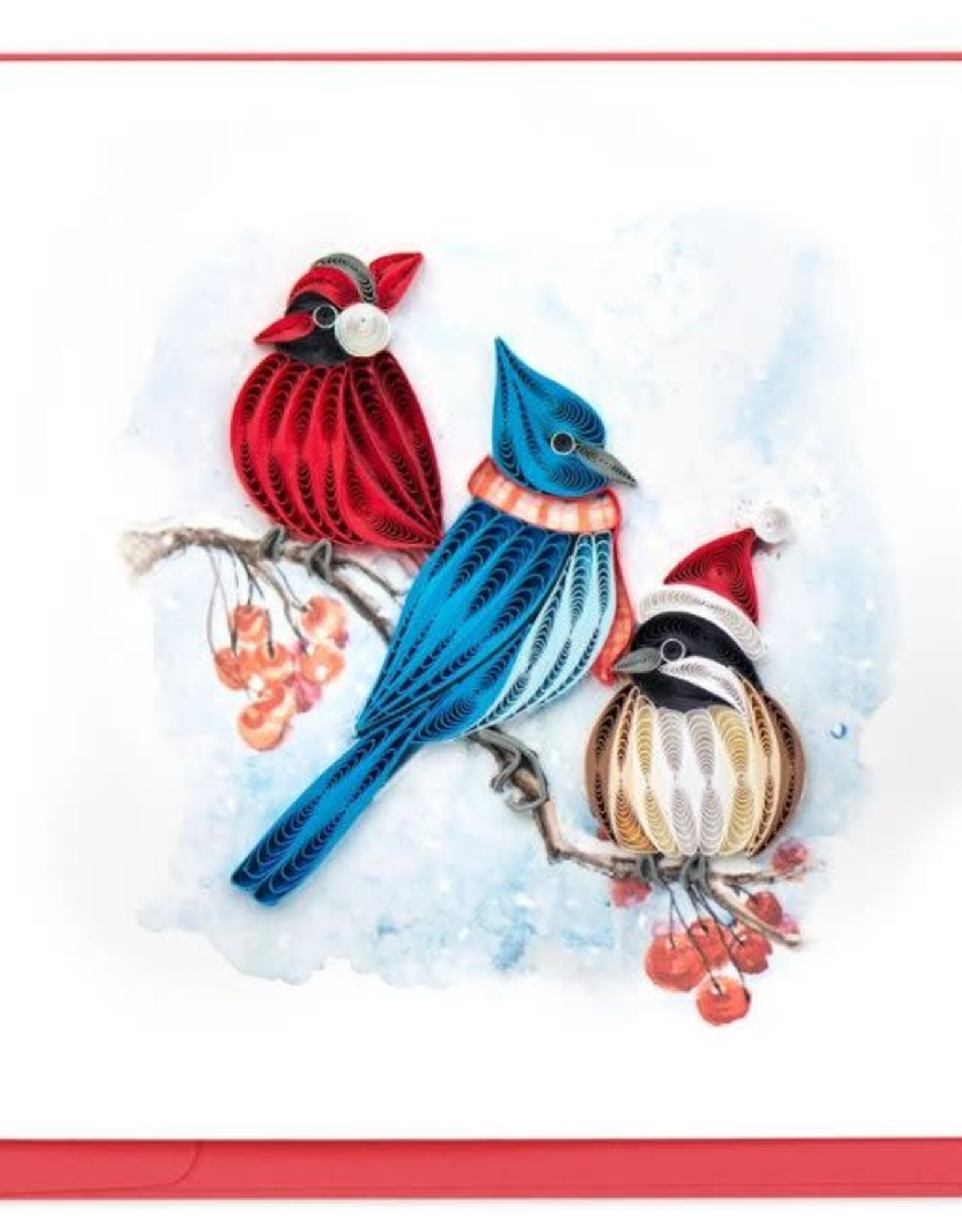 Vietnam Quilling Card Snowbirds - Vietnam