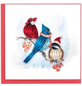 Vietnam Quilling Card Snowbirds - Vietnam Vietnam Quilling Card Snowbirds - Vietnam