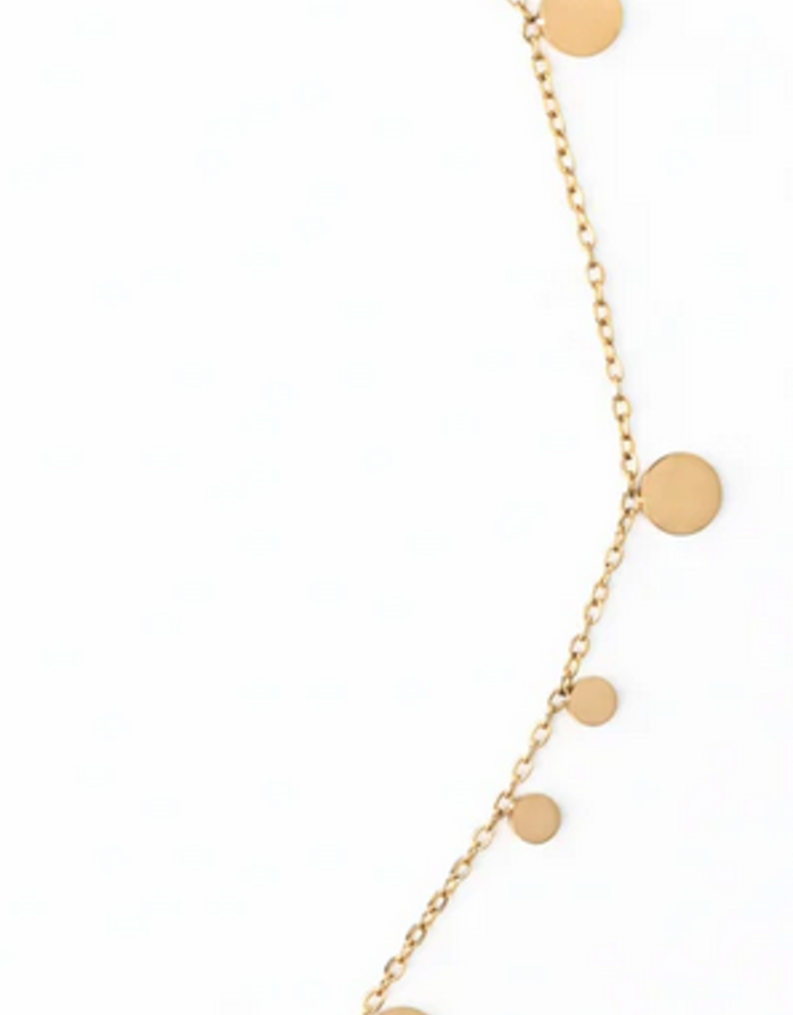 China Necklace Confetti Gold -  China