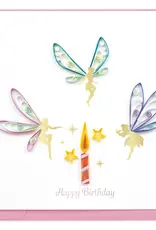 Vietnam Quilling Card Birthday Fairies - Vietnam