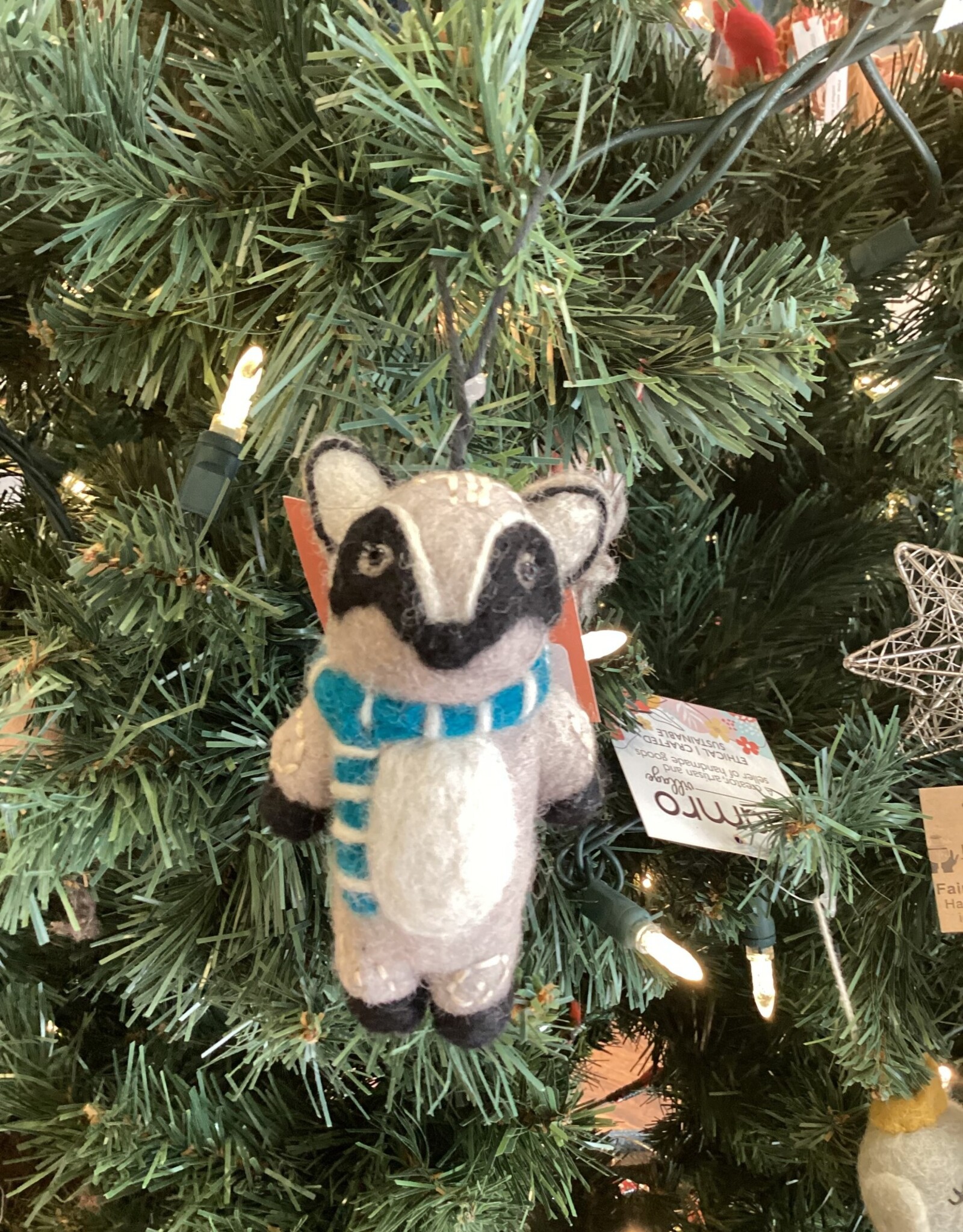 Nepal Ornament Raccoon - Nepal