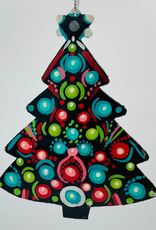 Haiti Metal Christmas Tree Ornament - Haiti