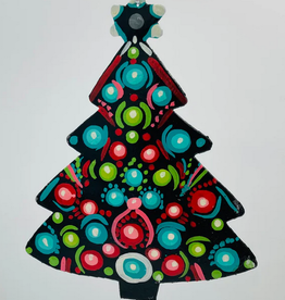 Haiti Metal Christmas Tree Ornament - Haiti