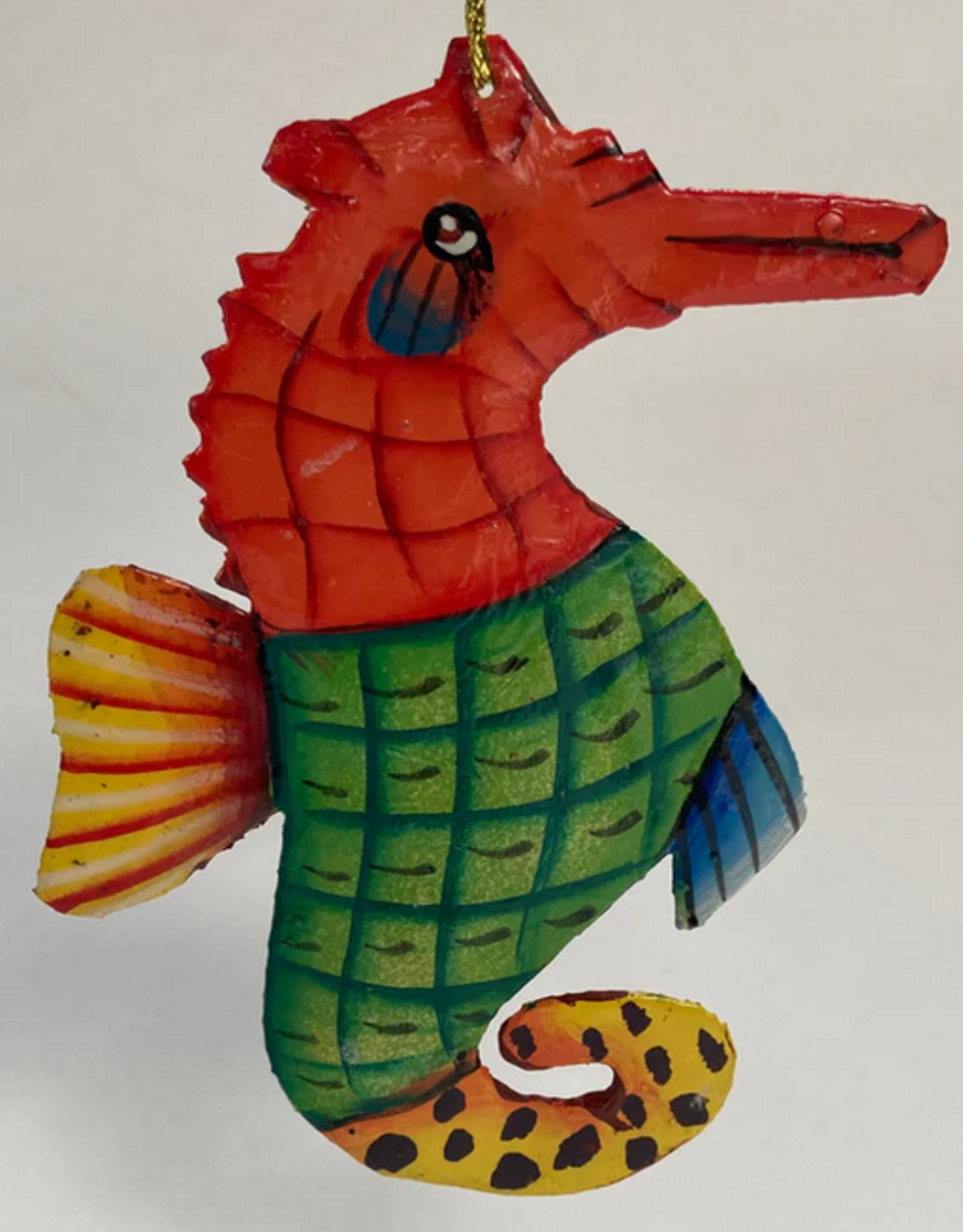 Haiti Metal Seahorse Ornament - Haiti