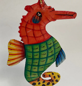 Haiti Metal Seahorse Ornament - Haiti