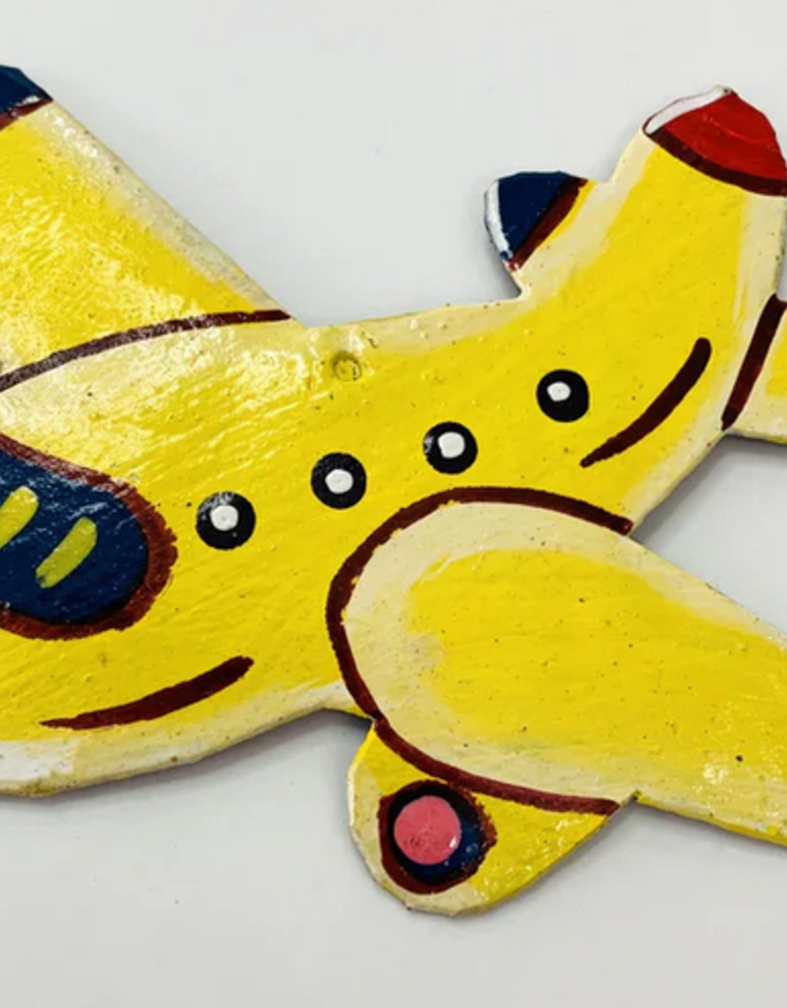 Haiti Metal Plane Ornament - Haiti