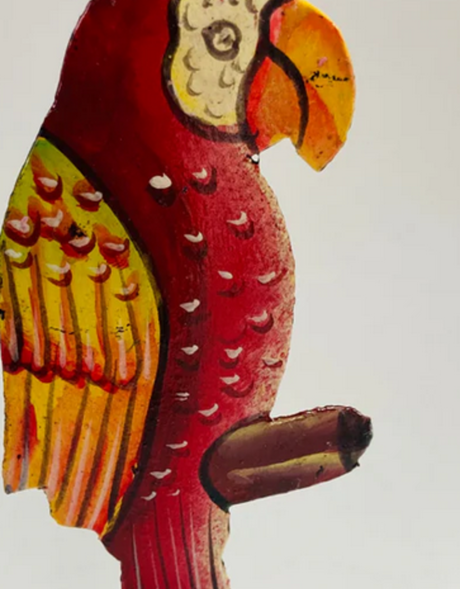 Haiti Metal Parrot Ornament - Haiti