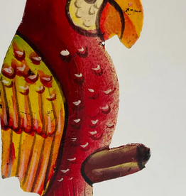 Haiti Metal Parrot Ornament - Haiti