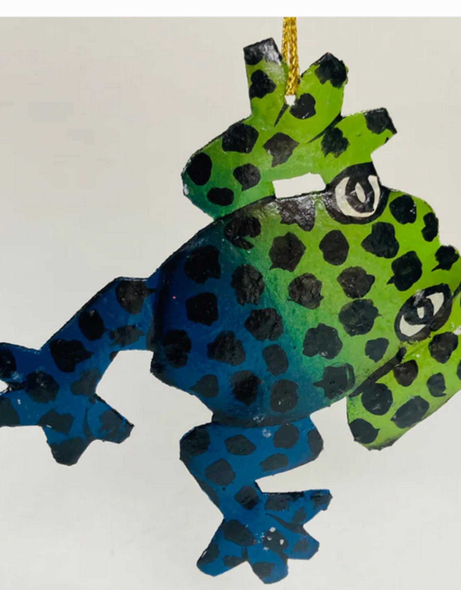 Haiti Metal Frog Ornament - Haiti