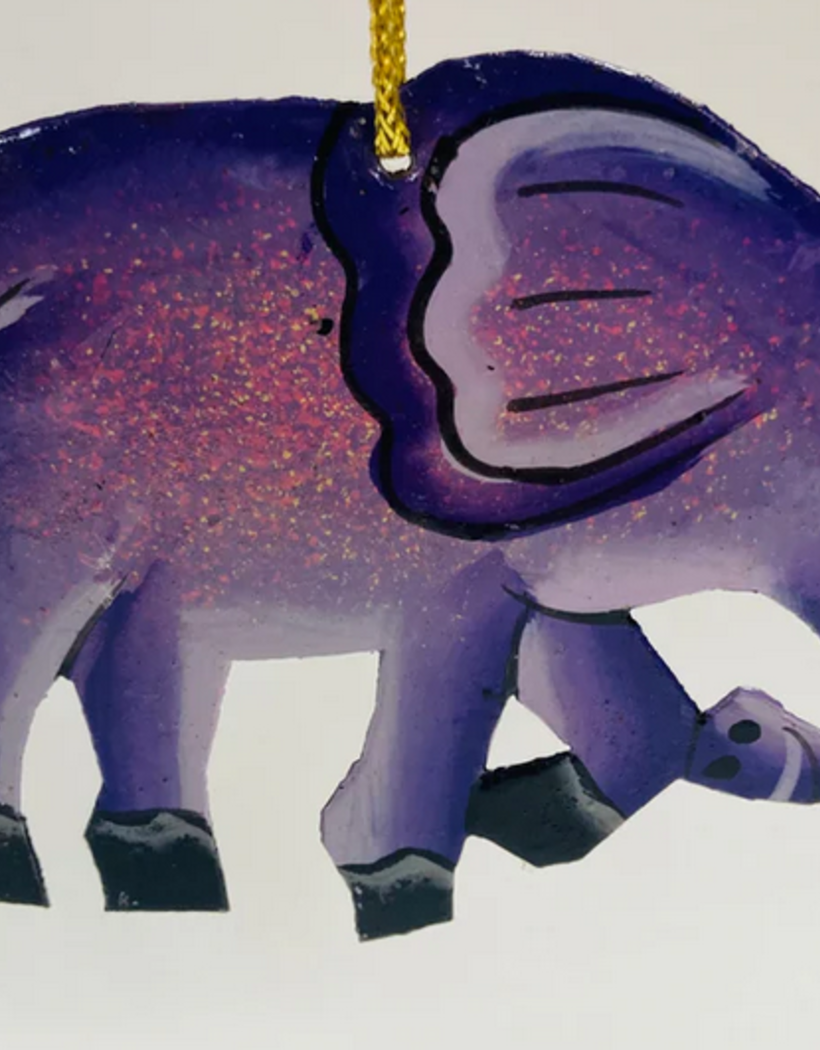 Haiti Metal Elephant Ornament - Haiti