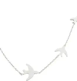 Asia Necklace Sparrow Silver -  Asia Asia Necklace Sparrow Silver -  Asia