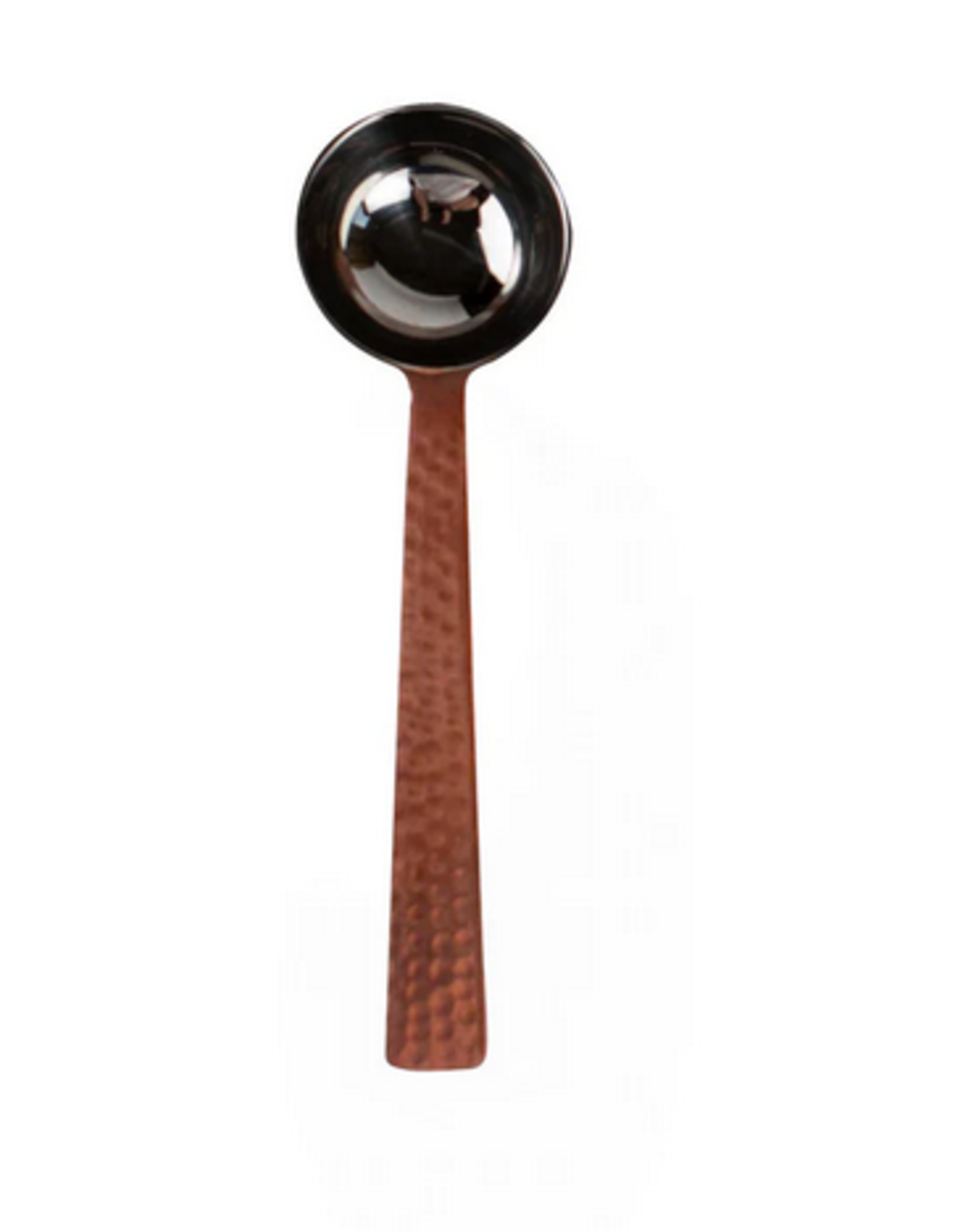 India Coffee Scoop Hammered Stainless Steel - India