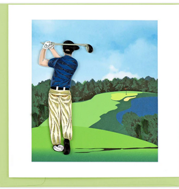 Vietnam Quilling Card Golfer - Vietnam Vietnam Quilling Card Golfer - Vietnam