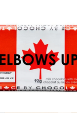 Canada Chocolate Elbows Up Canada 92g Milk Chocolate Maple Cream - Peace By Chocolate