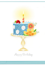Vietnam Quilling Card  Whimsical Birthday Cake - Vietnam
