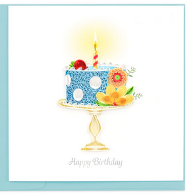 Vietnam Quilling Card  Whimsical Birthday Cake - Vietnam