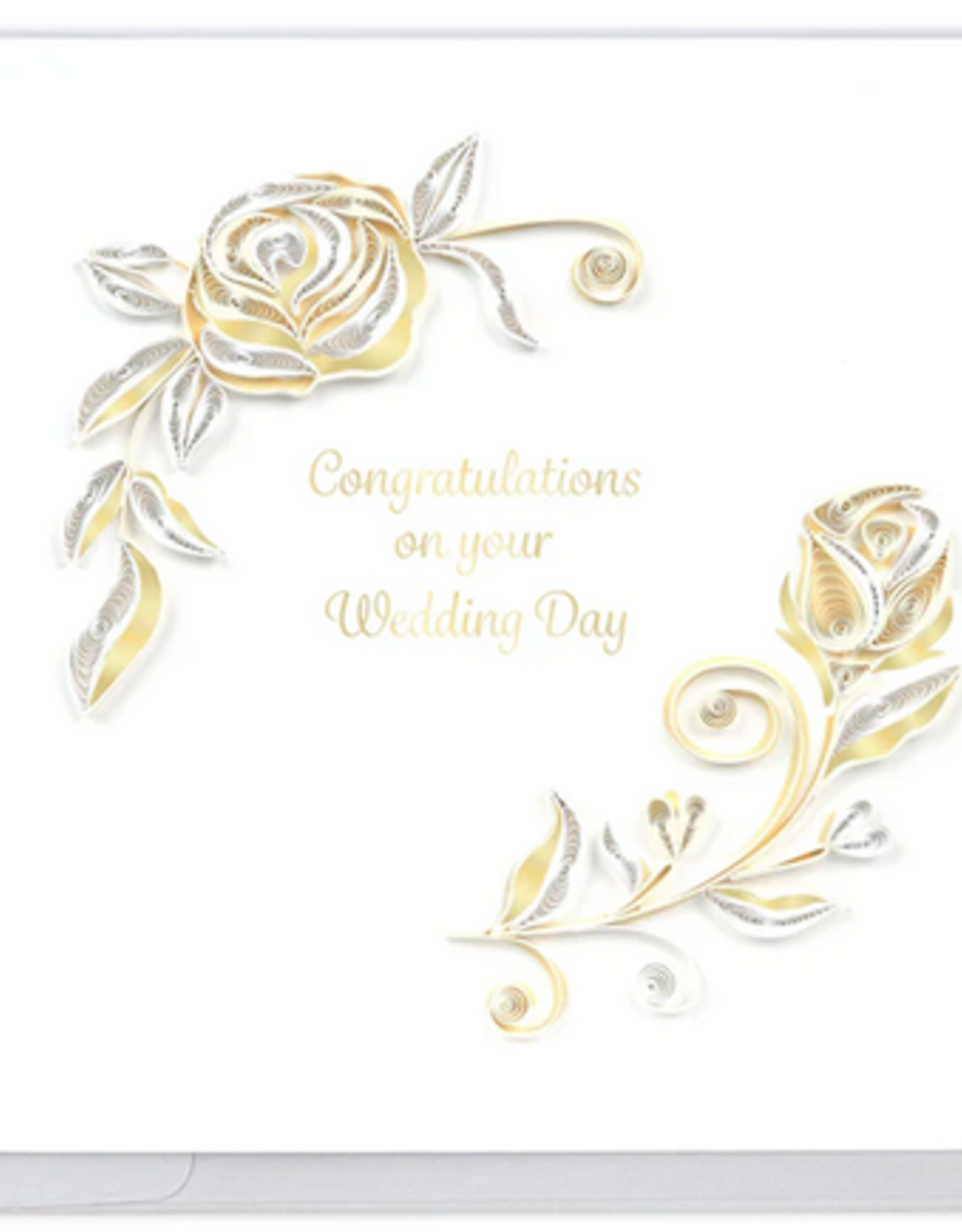 Vietnam Quilling Card  Rose Wedding - Vietnam