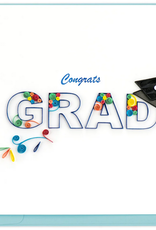 Vietnam Quilling Card Congrats Grad Swirl - Vietnam