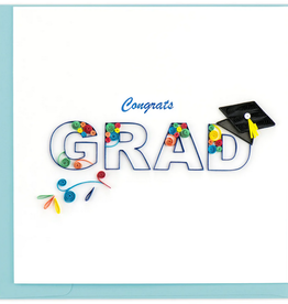 Vietnam Quilling Card Congrats Grad Swirl - Vietnam