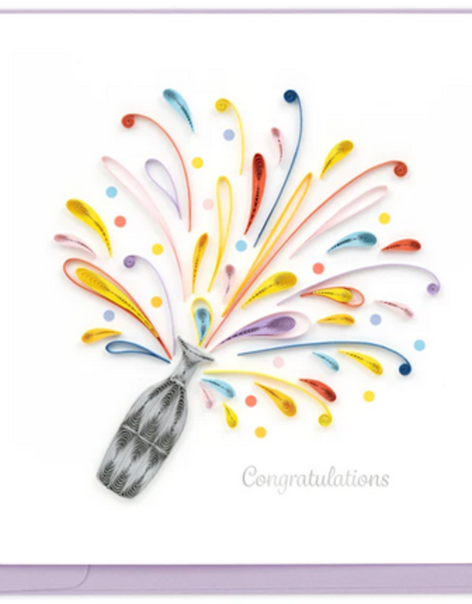 Vietnam Quilling Card  Celebration  Congrats - Vietnam