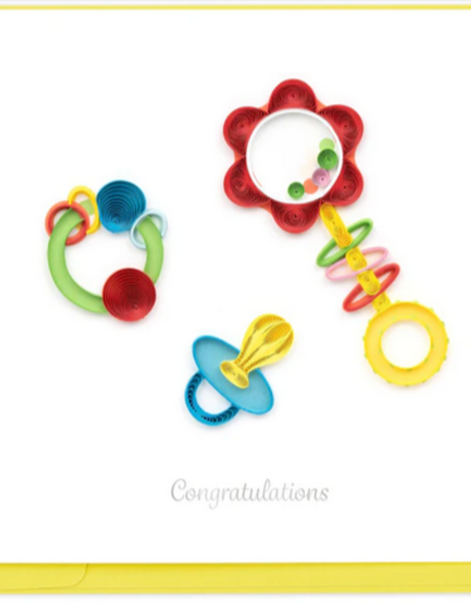 Vietnam Quilling Card  Baby Rattles - Vietnam