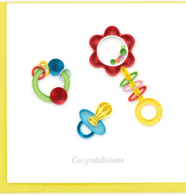Vietnam Quilling Card  Baby Rattles - Vietnam