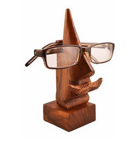 India Eyeglass Stand Mr Moustache - India