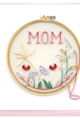 Vietnam Quilling Card  Mom Cross Stitch - Vietnam