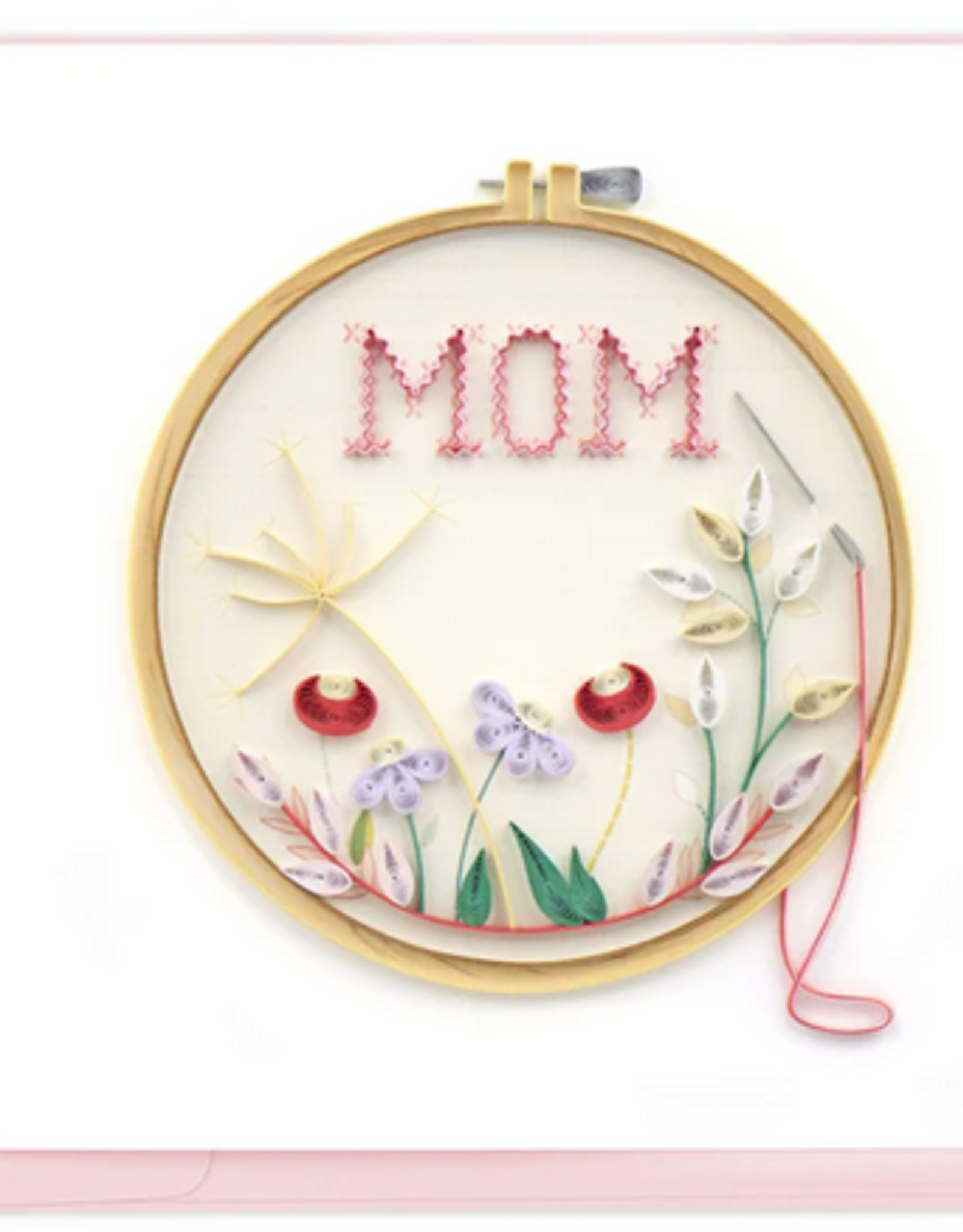 Vietnam Quilling Card  Mom Cross Stitch - Vietnam