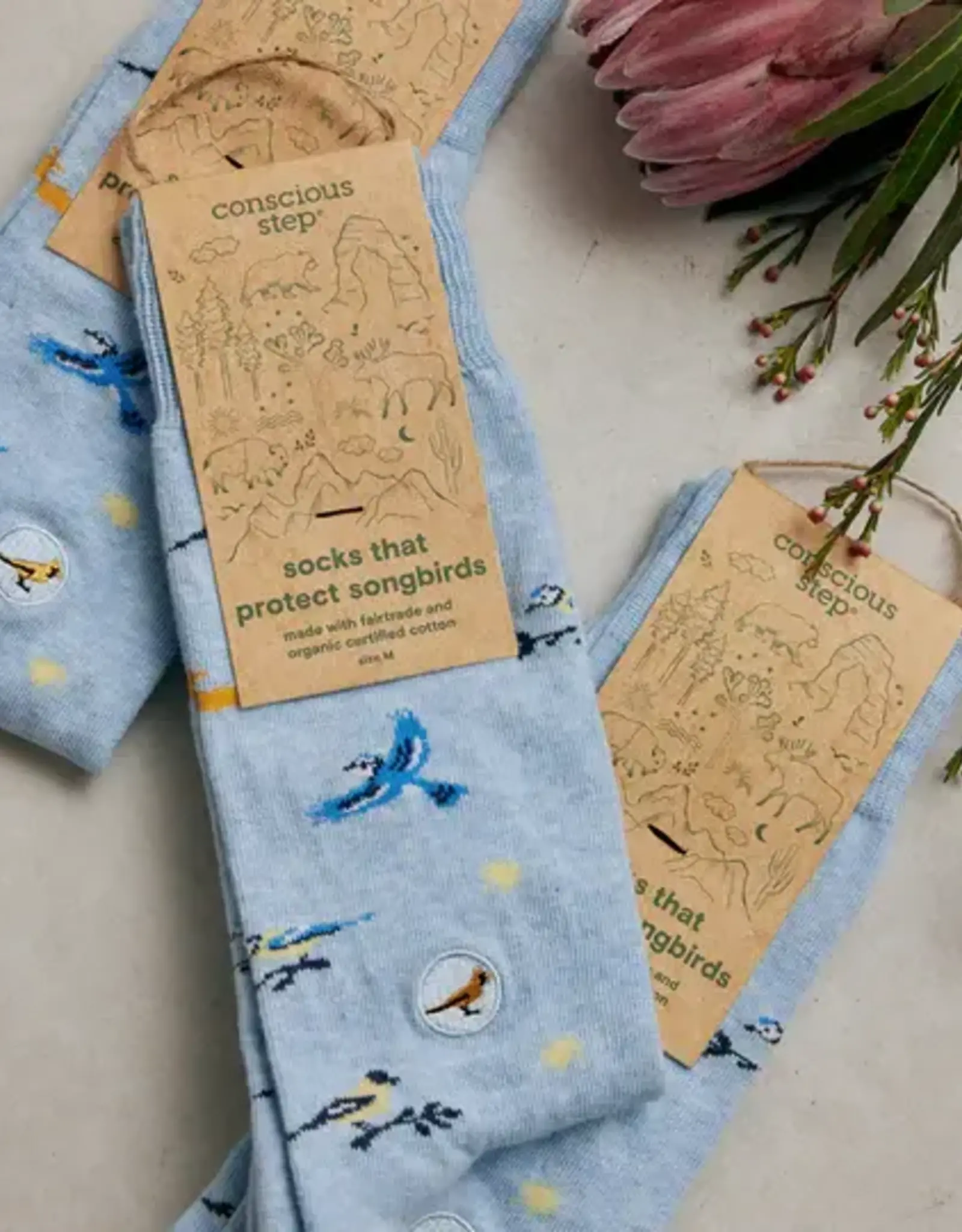 India Socks that Protect Songbirds M - India