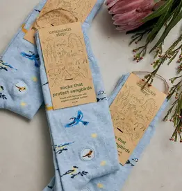 India Socks that Protect Songbirds M - India