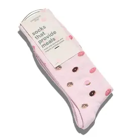 India Socks that Provide Meals Donut M - India