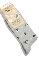 India Socks That Save Dogs Gray S - India