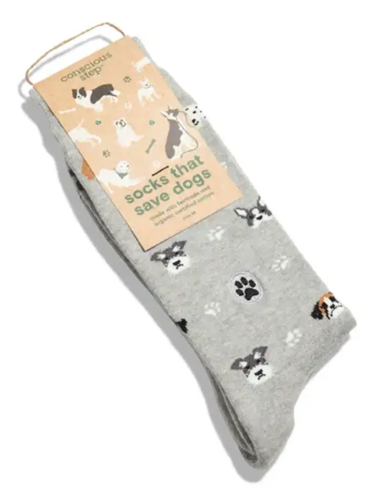 India Socks That Save Dogs Gray S - India