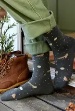 India Socks that Protect Wolves M - India