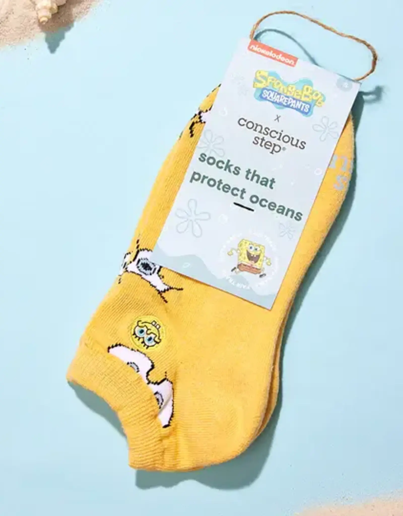 India Socks that Protect Oceans SpongeBob M - India