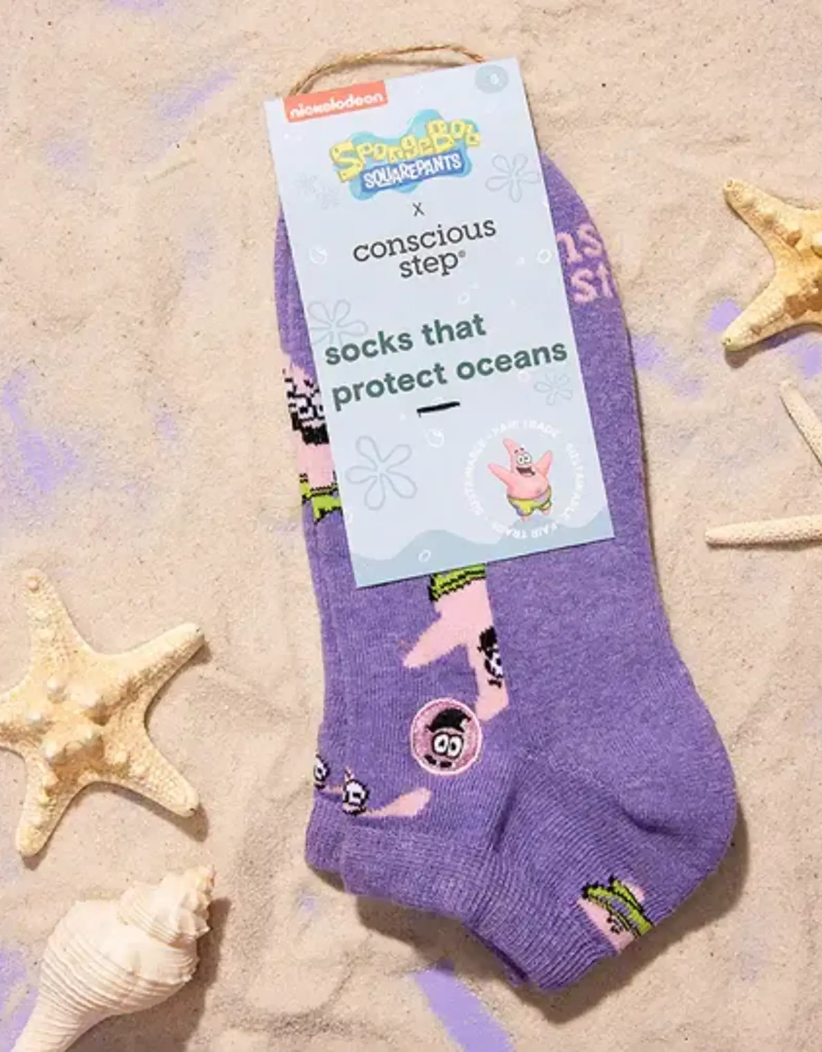 India Socks that Protect Oceans Patrick Star M - India