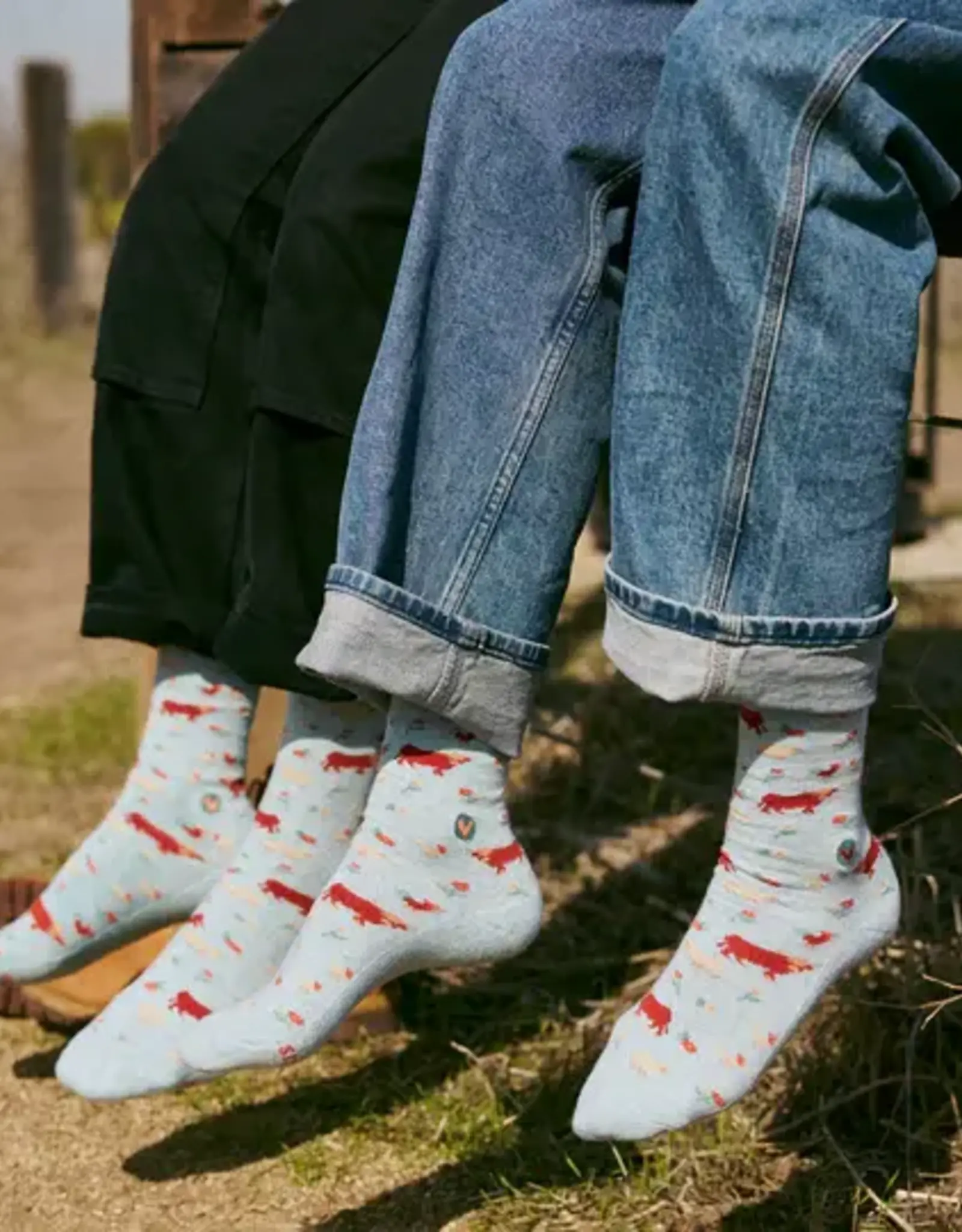 India Socks that Save Farm Animals Cows S - India