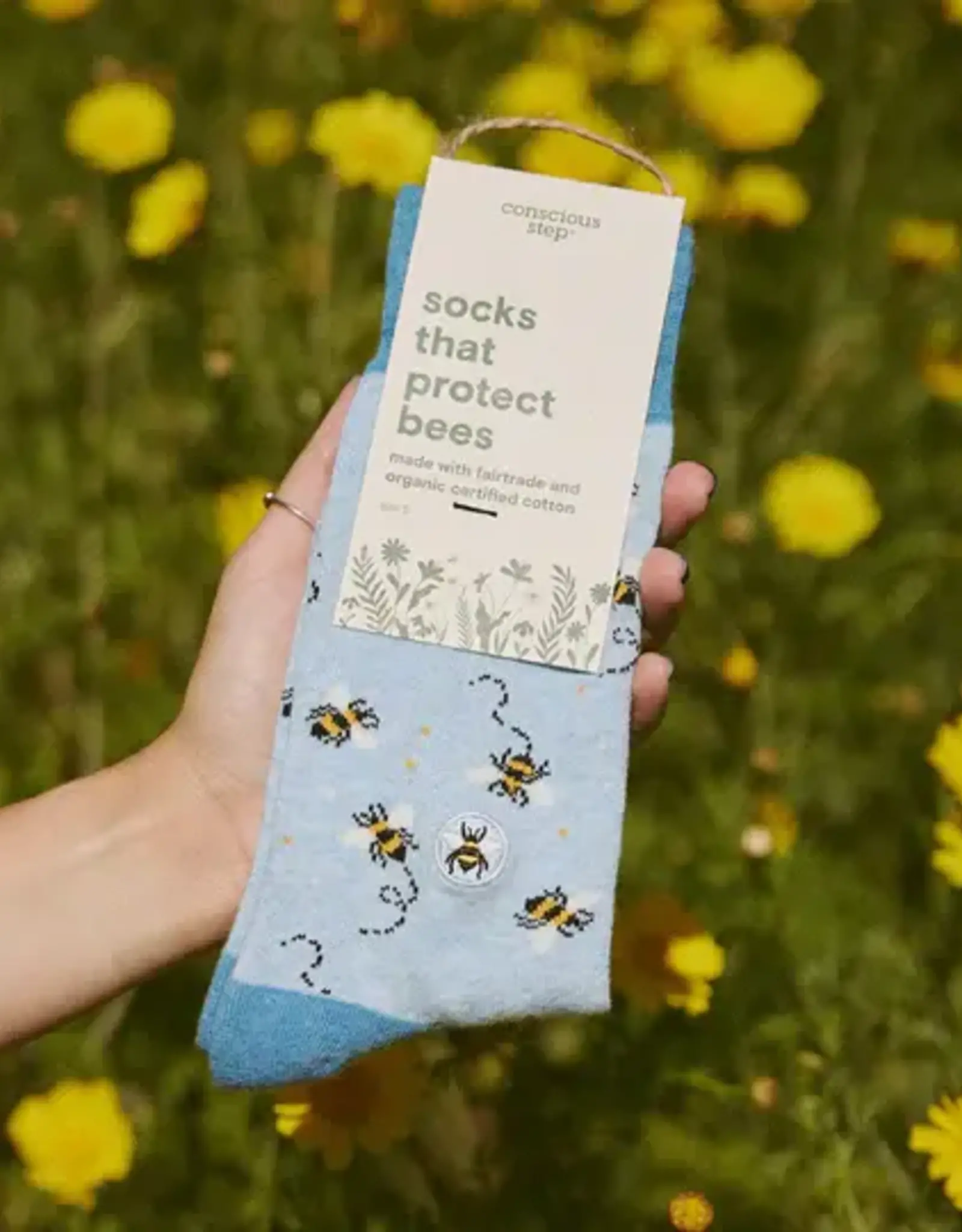 India Socks that Protect Bees M - India