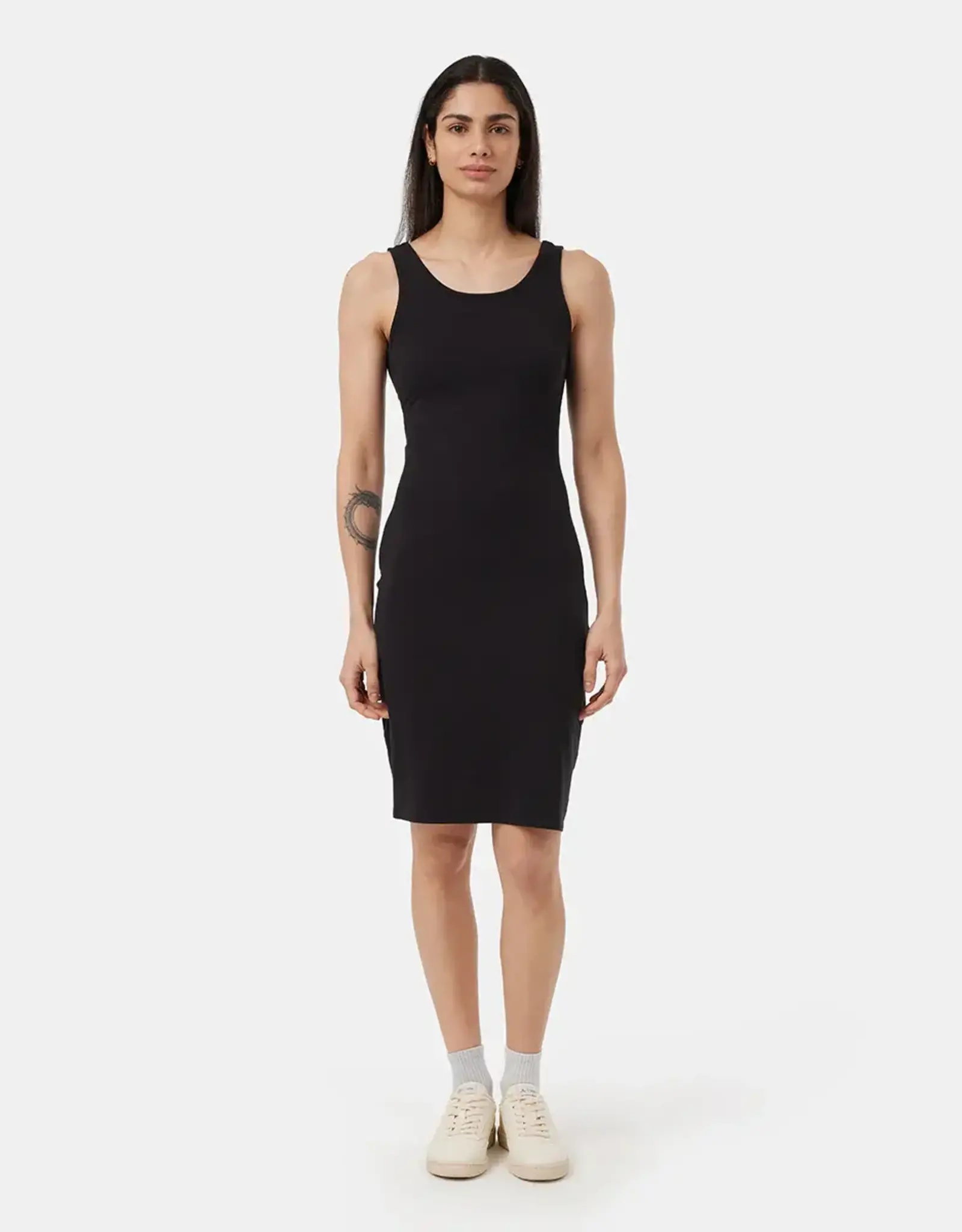 Canada Dress W Twist Black Meteorite Black Large