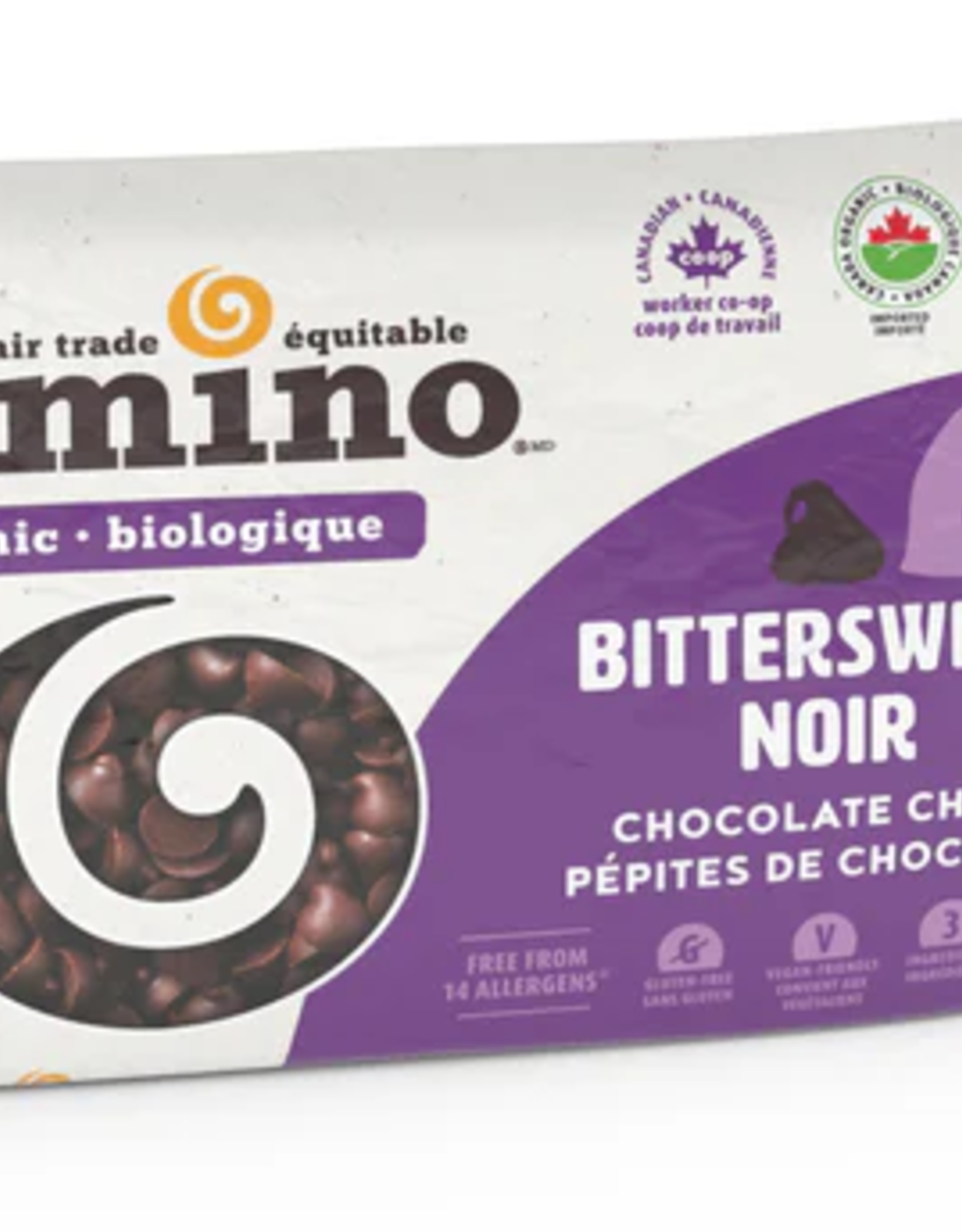 Peru Camino Bittersweet Chocolate Chips 225g - Peru/Canada