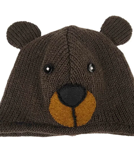 Nepal Hat  Brown Bear - Nepal Nepal Hat  Brown Bear - Nepal