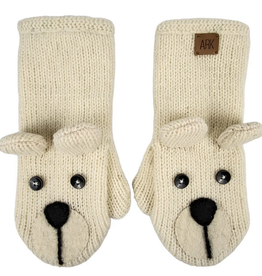 Nepal Mittens Polar Bear - Nepal Nepal Mittens Polar Bear - Nepal