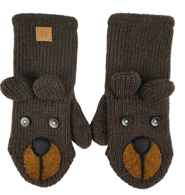 Nepal Mittens Brown Bear - Nepal Nepal Mittens Brown Bear - Nepal