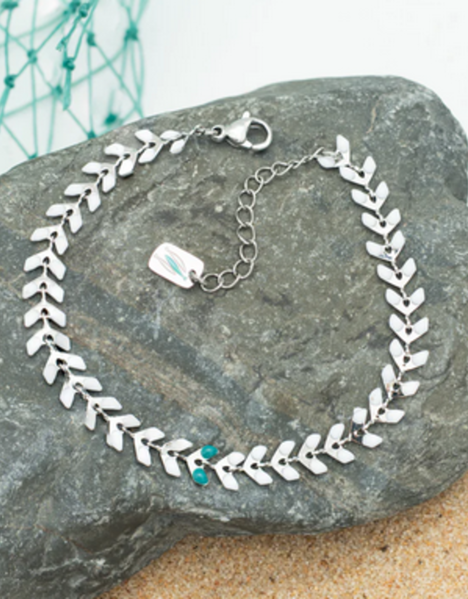 China Bracelet Against the Current Silver -  China