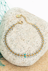 China Bracelet Against the Current Gold -  China