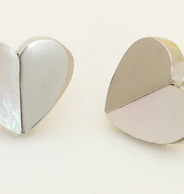 Asia Earrings Give Hope Silver and Mother of Pearl -  Asia Asia Earrings Give Hope Silver and Mother of Pearl -  Asia