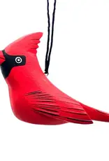 Nicaragua Ornament Balsa Northern Cardinal - Nicaragua