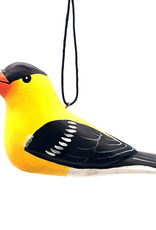 Nicaragua Ornament Balsa American Goldfinch - Nicaragua