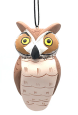 Nicaragua Ornament Balsa Great Horned Owl - Nicaragua